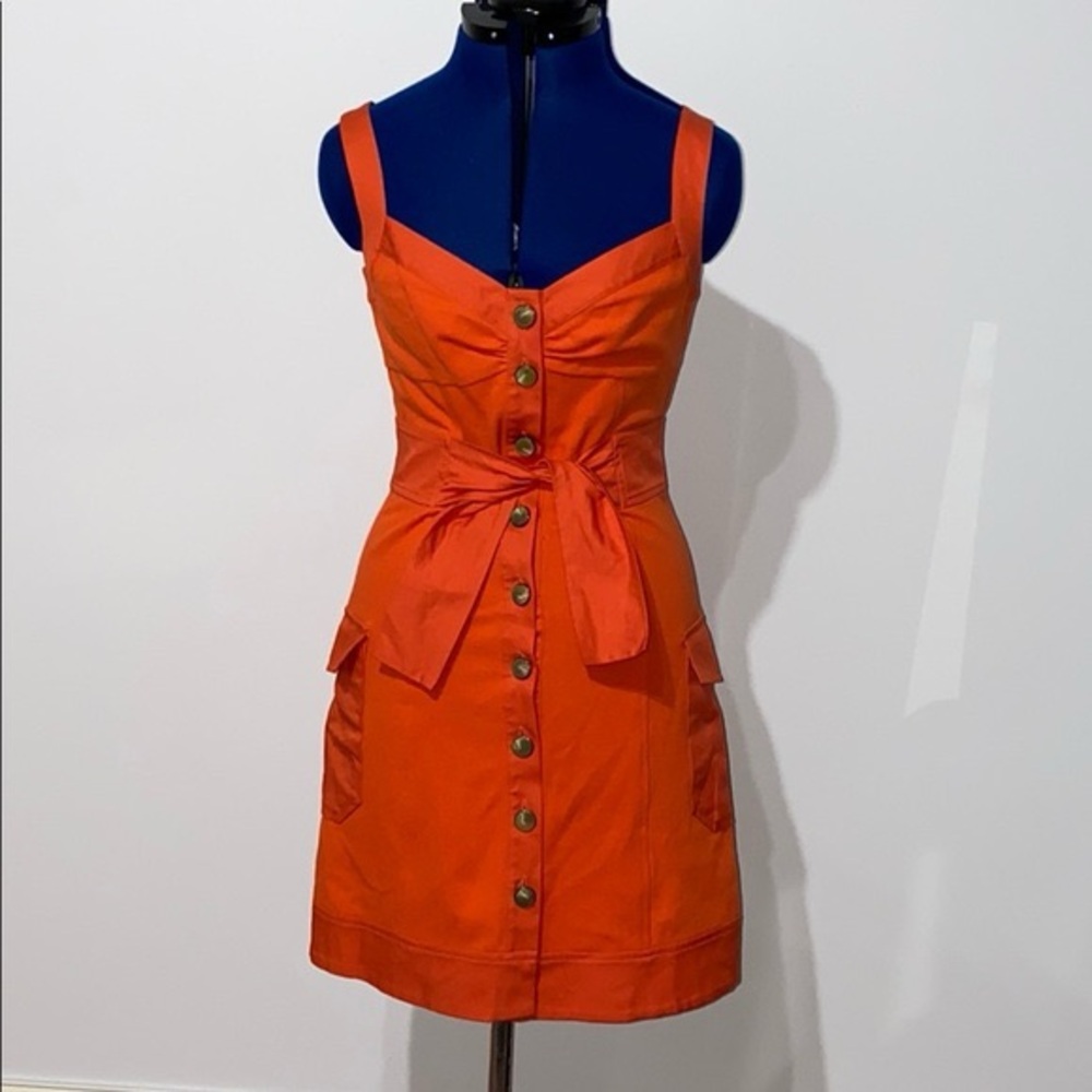 DVF Red Dress